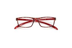 Gafas de Lectura Honduras Patillas Largas Para Colgar Al Cuello Multicolor-Rojo +3,50