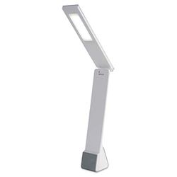 PURElite LED-bureaulamp, draagbaar, lezen, knutselen, werklamp, wit, USB-oplaadbaar