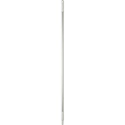 Vikan - Hygiène - Manche - Avec filetage - Aluminium - Blanc - 130cm