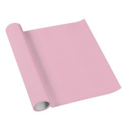 Paw - Chemin de Table en airlaid (40 cm x 5 m) I Décoration de Table Communion Confirmation Mariage Anniversaire Party baptême I Chemin de Table - Rose Clair uni I Couleur: Monocolor Light Rosa