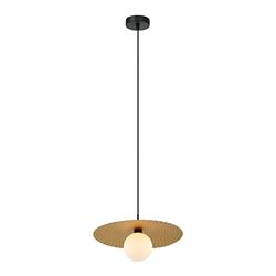 Italux Malor Moderne hangende plafondlamp met 1 lichtkoepel, G9