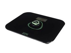 Perel Pèse-personne, numérique, max. 150 kg, sans piles, écran LCD, extinction automatique, indicateur de surcharge, noir