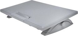 Kensington Repose-Pieds Ergonomique - SoleMate Pro - Posture, Circulation et Confort du Dos et des Jambes Améliorés, Système SmartFit (K50409EU), Gris