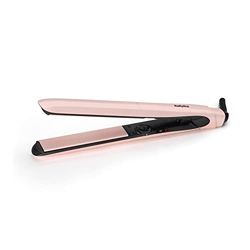 BaByliss Rose Blush 235C Fer à lisser Plaques en céramique extra-longues Chaleur variable jusqu'à 235 C Rose