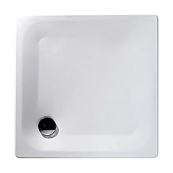 Acciaio per doccia vasca Sunda | Extra piatta, 90 x 90 x 2,5 cm | Stahl-Brausewanne Sunda | Extra flach | Weiß, 90 x 90 x 2,5 cm