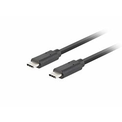 LANBERG USB-kabel M/M 3.2 GEN2 0.5M PD100W