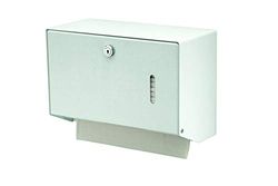 All Care 8165 MediQo-line Distributeur de serviettes en acier inoxydable Blanc