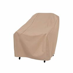 MODERN LEISURE® Basics, copertura per sedia da patio, 83,8 cm di lunghezza x 86,4 cm di larghezza x 78,7 cm di altezza, cachi, 2023