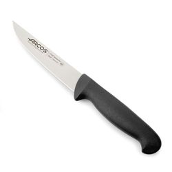 Arcos Série 2900 - faca de cozinha, lâmina de aço inoxidável de nitrum de 130 mm, pega injetada em polipropileno, cor preta