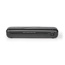 Laminatore - Caldo - A4-230 mm/min - Spegnimento automatico - Alimentazione da rete - Nero