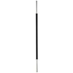 Trendy Sport Lange halterstang 1,0 kg - Trendy Sport Pesos Aperto - voor vinyl halterschijven (max. belasting 30,0 kg), zwart, 1 kg