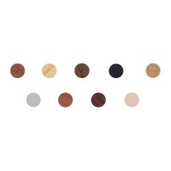 Index 184 Index BZTPADBE-Blister Tapones Colores Tapones Tornillos de Plástico y PVC Adhesivo (Beige, 25 uds.)