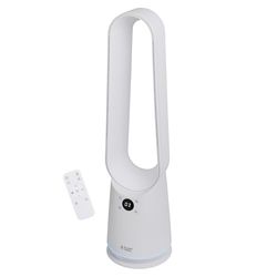 Russell Hobbs, Bladeless Cooling Fan, 9 Speed Settings, Bladeless Design, Oscillation Function, 3 Customisable Modes in White, RHBLDLC25