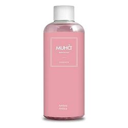 MUHA' | Ricarica per Diffusore, Profumatore per Ambiente, Fragranza Ambra Antica, Formato da 1000 ml