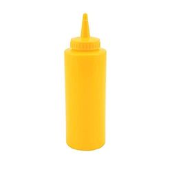 Genware NEV-SQB12Y Squeeze Bottle, 12 oz., Yellow