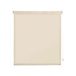 Decorblind Store Enrouleur EasyFix Translucide sans perçage et sans perçage - Dimensions 67 x 180 cm (l x L) Tissu 64 x 175 cm - Couleur Beige uni