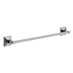 TATAY Large Towel Rail from The Iconik Collection, Metallic, 6 x 6,5 x 60 cm