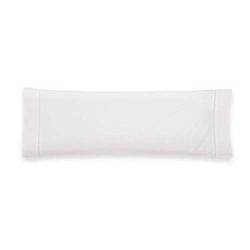Sancarlos Murano Pillowcase, 100% Cotton Percale, White, 135 cm Bed