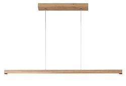 Homemania HOMBR_0003 Lampada a Sospensione Wood Art, Legno, 110 x 120 x 6 cm