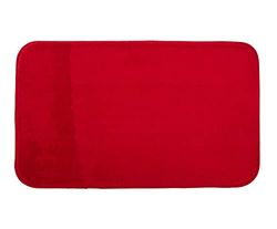 Gözze - Tapis de Bain Premium Antidérapant, RIO, 100% microfibres, 70 x 120 cm - Rouge