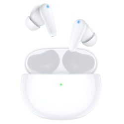 TCL - Moveaudio S180 Cuffie wireless (cancellazione dei rumori con tecnologia ANC, Bluetooth 5.0, IP54, controllo touch) Pearl White [Italia]