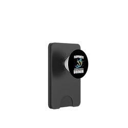 Esposa divertida de las Bahamas diciendo marido de las Bahamas casado PopSockets PopWallet para MagSafe
