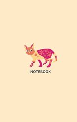 Notebook 120 lined paper 5x8 inch