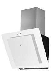Orbegozo DS 75170 BL - Campana extractora decorativa 70 cm, frontal de cristal templado, capacidad de extracción 579 m3/h, iluminación LED, 3 niveles de potencia