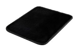 Kleine Wolke Badmat Cony, kleur: zwart, materiaal: 100% polyester, afmeting: 55x 65 cm