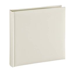 Hama Książkowy album fotograficzny "Jumbo Fine Art" (na wklejki, białe kartki, pergaminowe przekładki, 80 stron, maks. 320 zdjęć 10x15, rozmiar albumu 30x30 cm) piaskowy