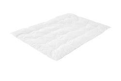 Dumeland T060561 babyfilt/filt 'dunenlätt' – året runt täcke med 100% dunfyllning 100 x 135 cm Weiß
