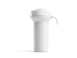 OKBABY Splash - Badspoelbeker - voor baby's - Inhoud 50 cl - wit