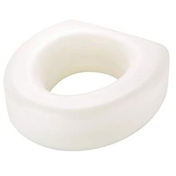 MSV 140700 Rehausse pour Toilettes Polyéthylène Basse Densité/Caoutchouc Nitrile 39 x 38 x 15 cm, Blanc