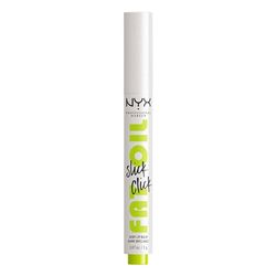 NYX Professional Makeup Lip Balm, A Hint of Colour, Infused with Oils for Long Lasting Hydration, Lightweight & Vegan Formula, Fat Oil Slick Click, Main Character