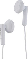 Media Express SF0322 stereo hoofdtelefoon voor notebook, tablet, smartphone en MP3-speler, 3,5 mm, wit, 3 stuks