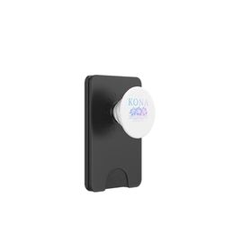 Kona Hawaii Recuerdo de surfista flores de hibisco hawaiano PopSockets PopWallet para MagSafe
