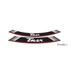 Puig 5532P Rim Strips for Yamaha T-Max, Silver