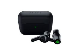 Razer Hammerhead True Wireless (2.ª generación) - Auriculares inalámbricos (intraauriculares, iluminación Chroma RGB, reducción activa del ruido ANC, latencia ultrabaja, estuche de carga) Negro