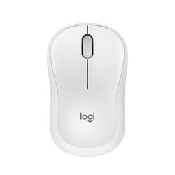 Logitech M240 Silent Bluetooth Mouse, Wireless, Compact, Portable, Smooth Tracking, 18-Month Battery, for Windows, macOS, ChromeOS, Compatible with PC, Mac, Laptop, Tablets - White