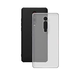 KSIX smart your tech Case for Xiaomi Redmi K20, Redmi K20 Pro, Semi-Rigid, Transparent