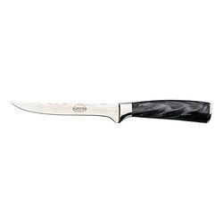 Rockingham Forge Sunrise Collection 20 cm Couteau à Désosser en Acier Inoxydable X40Cr13 et Poignée en Résine, Noir