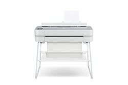 Impresora Plotter de Gran Formato HP DesignJet Studio - Steel, de 24 pulgadas, hasta A1, Impresión Móvil, Wi-Fi, Gigabit Ethernet, USB 2.0 de alta velocidad, Garantía de 1 año (5HB12C)