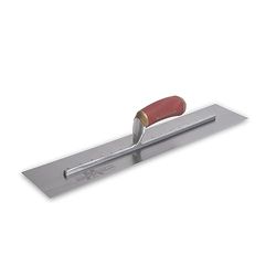 Marshalltown PermaShape truelle "Broken-in", poignée Durasoft, acier au carbone, dimensions : 508x127 mm, Argent