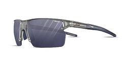 Julbo Outline Zonnebril, uniseks, voor volwassenen, Translu Shiny Grijs/Blauw, M