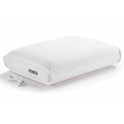 medisana Sleepwell SP 100 almohada con altavoz y reproducción de MP3, almohada ortopédica de espuma con música de relajación integrada, Bluetooth para la transmisión de música para dormir mejor