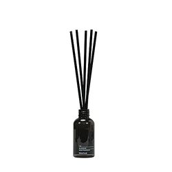 Blomus Raumduft Nachfüllset-69221 Set di Ricarica per Profumo per Ambienti, Vetro Legno, Nero, 4,5 cm