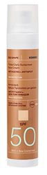KORRES RED GRAPE - Crema solar facial tintada SPF 50 antienvejecimiento + antioscuros, dermatológicamente probada, vegana, 50 ml