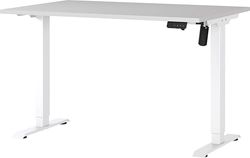Germania Bureau 8022-617, en Cachemire/Blanc, réglable en Hauteur électriquement, 120 x 119 x 80 cm (LxHxP)
