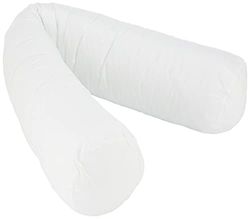 Dodo 100398140 Mars Dacron almofada poliéster algodão cor branca, poliéster, algodão, branco, 160 x 26 cm