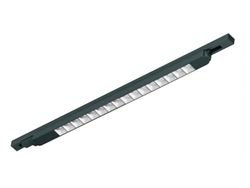 Apparecchio LED lineare a 4 vie, 55 W, 928 mm, luce neutra 4000 K, fascio di luce 25 x 90 °, 230 V, nero. Perfetto per un'illuminazione moderna ed efficiente.